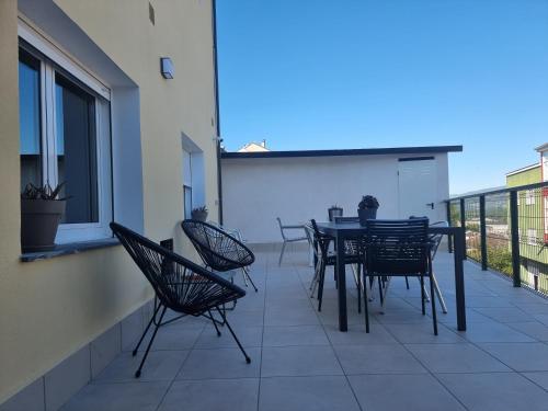 陽台/露台, Albergue EL CASTILLO in 撒利亞 陽台/露台, Albergue EL CASTILLO in 撒利亞