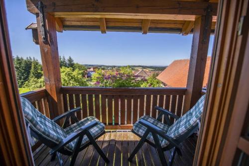 Erkély/terasz, Pension Ferienwohnungen Frey in Tannesberg Erkély/terasz, Pension Ferienwohnungen Frey in Tannesberg