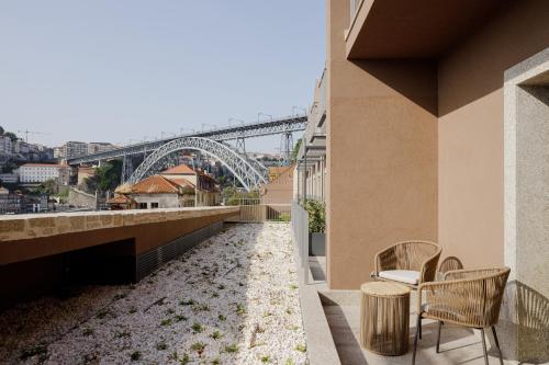 Terraza/balcón, Porto River Soul Hotel in Vila Nova De Gaia Terraza/balcón, Porto River Soul Hotel in Vila Nova De Gaia