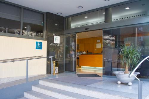 Indgang, Hotel Viladomat in Barcelona Indgang, Hotel Viladomat in Barcelona