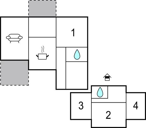 Floor plans, Holiday Home Flattinge Vittaryd Iv in Vittaryd Floor plans, Holiday Home Flattinge Vittaryd Iv in Vittaryd