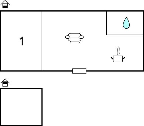 Floor plans, 1 Bedroom Lovely Home In Vimmerby in Vimmerby Floor plans, 1 Bedroom Lovely Home In Vimmerby in Vimmerby
