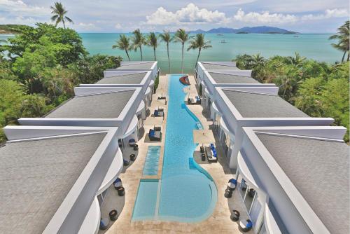 Exterior view, The Privilege Hotel Ezra Beach Club in Bo Phut Exterior view, The Privilege Hotel Ezra Beach Club in Bo Phut