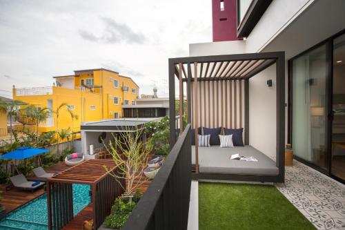 Balcony/terrace, Asira Boutique HuaHin near Border Patrol Police Station Balcony/terrace, Asira Boutique HuaHin near Border Patrol Police Station