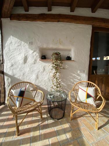 Erkély/terasz, Lanzaroco, tu casa en La Vera in Valverde De La Vera Erkély/terasz, Lanzaroco, tu casa en La Vera in Valverde De La Vera