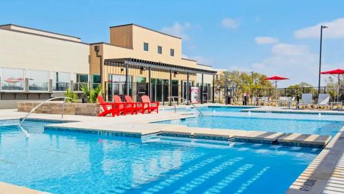 Faciliteiten, Luxe 1B Pool Marble Falls Escape in Marble Falls (TX) Faciliteiten, Luxe 1B Pool Marble Falls Escape in Marble Falls (TX)