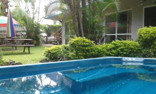 tuin, Central Motel in Avarua tuin, Central Motel in Avarua