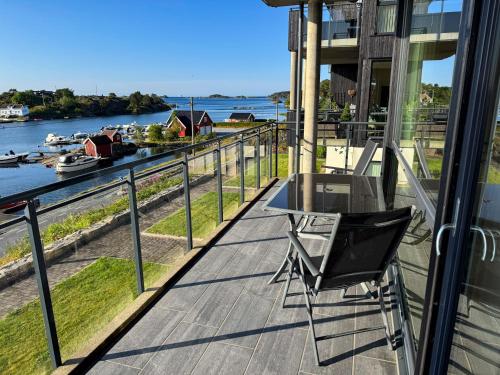 Terraza/balcón, Ferieleilighet i Grimstad in Grimstad Terraza/balcón, Ferieleilighet i Grimstad in Grimstad