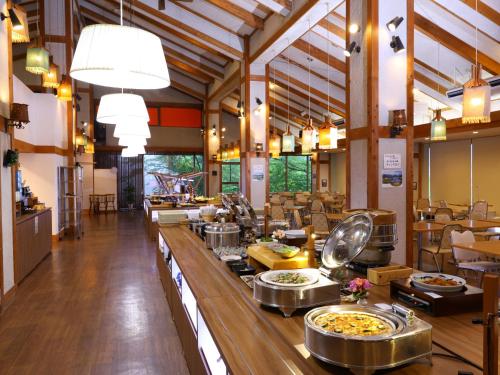 Nhà hàng, Hakuba Highland Hotel in Happo pond Nhà hàng, Hakuba Highland Hotel in Happo pond