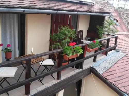 Balcony/terrace, Casa Veche in Sibiu Balcony/terrace, Casa Veche in Sibiu