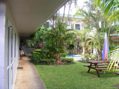 tuin, Central Motel in Avarua tuin, Central Motel in Avarua
