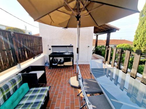 Appartement, terrasse plage, Mmm in La Fontonne Appartement, terrasse plage, Mmm in La Fontonne