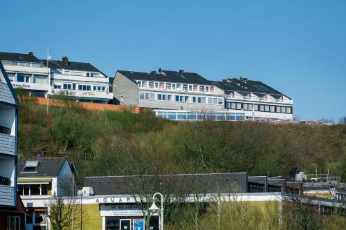 Vista exterior, Hotel Felsen-Eck in Helgoland Vista exterior, Hotel Felsen-Eck in Helgoland