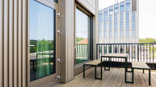 Balkon/terasa, Citybox Kristiansand in Kristiansand Balkon/terasa, Citybox Kristiansand in Kristiansand
