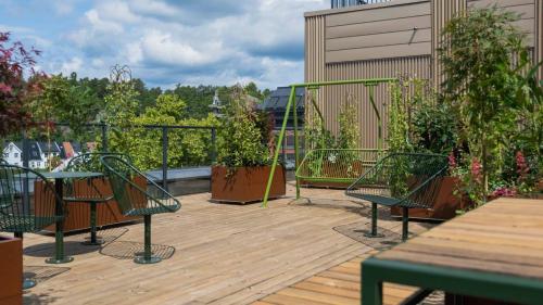 Balkon/terasa, Citybox Kristiansand in Kristiansand Balkon/terasa, Citybox Kristiansand in Kristiansand