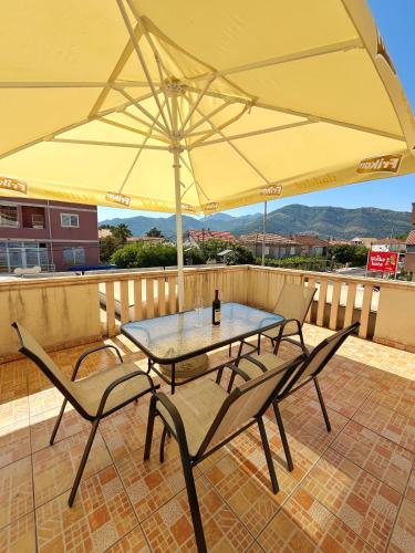 Balcony/terrace, Apartments Dosljak in Tivat Balcony/terrace, Apartments Dosljak in Tivat