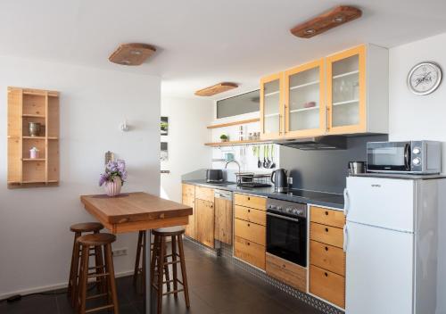 مطبخ, Ferienwohnung Alpenfeuer in دايسن دورف مطبخ, Ferienwohnung Alpenfeuer in دايسن دورف