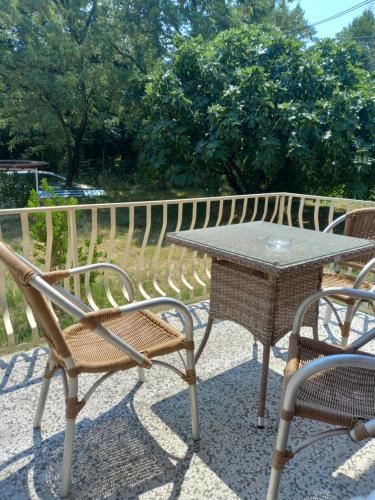 Balcony/terrace, Relax Hostel Bar in Podgorica Balcony/terrace, Relax Hostel Bar in Podgorica