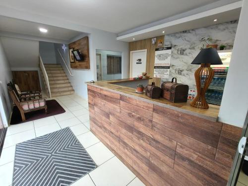 Előcsarnok, Hotel Vitória - Guaíra (Hotel Vitoria - Guaira) in Guaíra Előcsarnok, Hotel Vitória - Guaíra (Hotel Vitoria - Guaira) in Guaíra