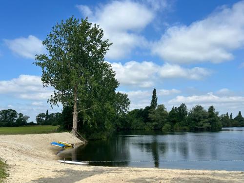 沙灘, Campingplatz am Landwehrsee in 德爾費爾登 沙灘, Campingplatz am Landwehrsee in 德爾費爾登