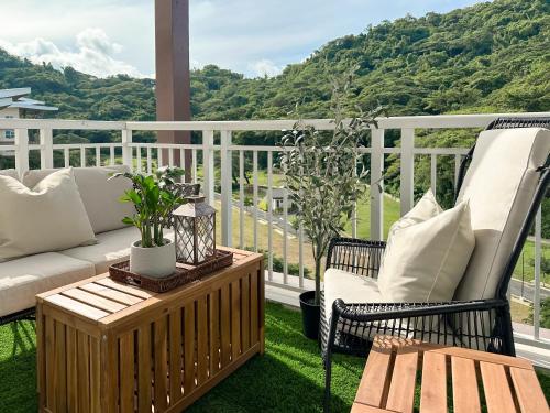 Balcony/terrace, Yugen Suites at Pico De Loro in Nasugbu Balcony/terrace, Yugen Suites at Pico De Loro in Nasugbu