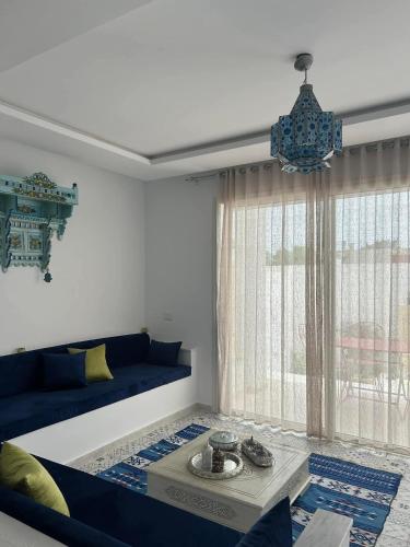 Bilik tetamu, Dar Omi Aïcha (Dar Omi Aicha) in Ezzahra (Bin `Arus) Bilik tetamu, Dar Omi Aïcha (Dar Omi Aicha) in Ezzahra (Bin `Arus)