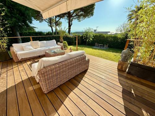 Maison dans résidence avec piscine et tennis