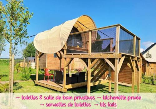 View, Domaine Le Jardin de Seraphine in Paluel View, Domaine Le Jardin de Seraphine in Paluel