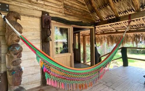 Balcony/terrace, Cabana ecologica en el Rio Cocorna, Puerto Triunfo in Puerto Boyacá Balcony/terrace, Cabana ecologica en el Rio Cocorna, Puerto Triunfo in Puerto Boyacá