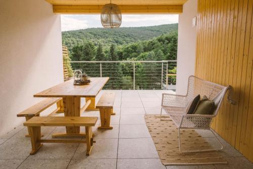 Balkon/teras, Well M cottage in Velem Balkon/teras, Well M cottage in Velem