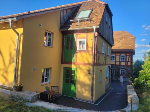Ferienwohnung Scheibe in بيرتسدوف - هورنيتش Ferienwohnung Scheibe in بيرتسدوف - هورنيتش