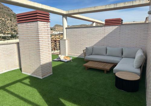 Erkély/terasz, Archena 2-Storey Luxe Penthouse in Villanueva Del Rio Segura Erkély/terasz, Archena 2-Storey Luxe Penthouse in Villanueva Del Rio Segura