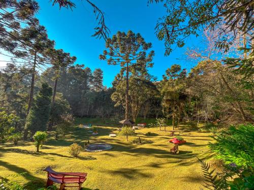 Garden, Hotel Fazenda Golden Park Campos do Jordao in Campos Do Jordao Garden, Hotel Fazenda Golden Park Campos do Jordao in Campos Do Jordao