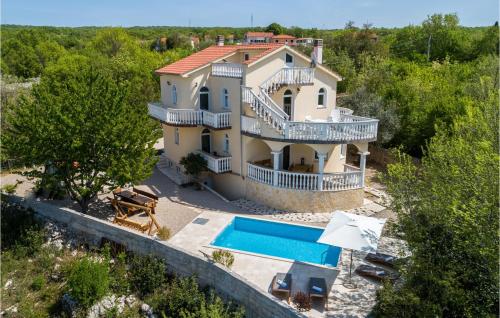 Zwembad, Holiday Home Barusici With Sea View 09 in Barusici Zwembad, Holiday Home Barusici With Sea View 09 in Barusici