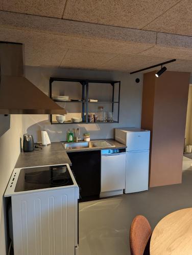 keuken, Lofoten Apartment 02 in Leknes keuken, Lofoten Apartment 02 in Leknes