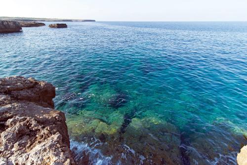 Beach, Apartamentos Cala Blanca in Menorca Beach, Apartamentos Cala Blanca in Menorca