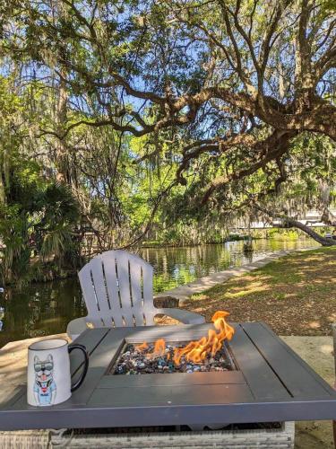 Surrounding environment, Cottage 32, Flamingo Bungalow - Tavares, FL - Dora Canal Court in Tavares (FL) Surrounding environment, Cottage 32, Flamingo Bungalow - Tavares, FL - Dora Canal Court in Tavares (FL)
