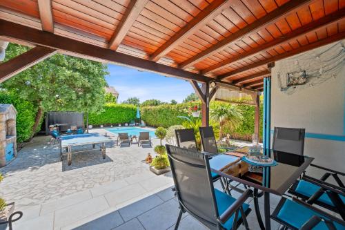 Charming Villa Dory with heated Pool&Whirlpool in บารุซิซี Charming Villa Dory with heated Pool&Whirlpool in บารุซิซี