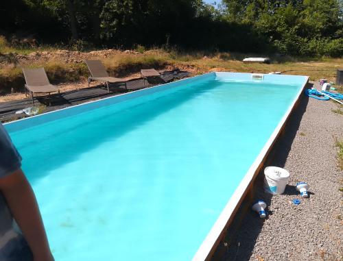 泳池, Le Puy Chevalier - La Belle Vue in 韋勒河畔奧拉杜爾 泳池, Le Puy Chevalier - La Belle Vue in 韋勒河畔奧拉杜爾