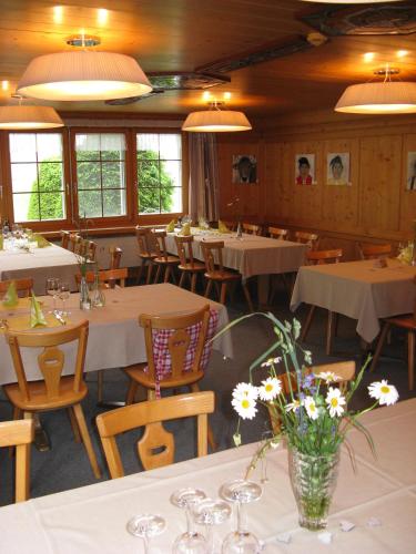 Restaurant, Waldgasthaus Lehmen in Schwende Restaurant, Waldgasthaus Lehmen in Schwende