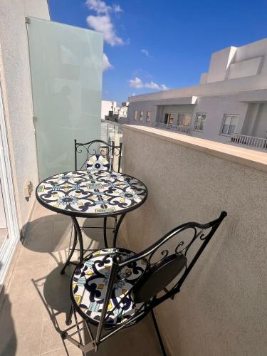 balkong/terrass, Brand new, stylish 2-bedroom Apartment - great location! in Pietà balkong/terrass, Brand new, stylish 2-bedroom Apartment - great location! in Pietà
