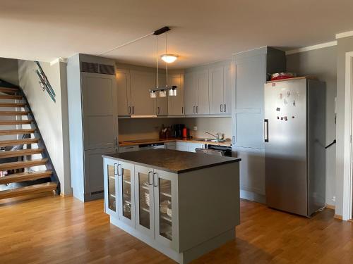 Kitchen, Stor toppleilighet i sentrum in Beitostolen Kitchen, Stor toppleilighet i sentrum in Beitostolen