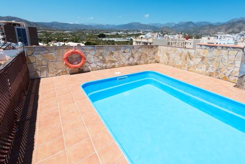 tuin, Hotel Toboso Chaparil in Nerja tuin, Hotel Toboso Chaparil in Nerja