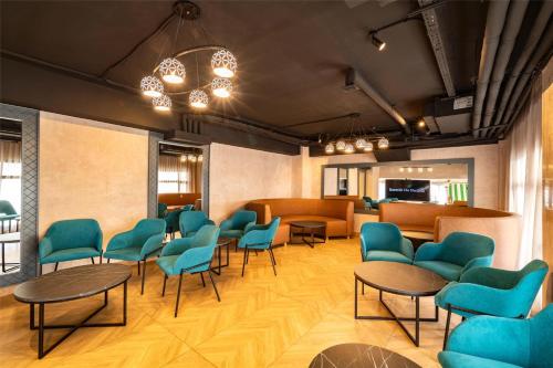바/라운지, 바르셀로 페스 메디나 호텔 (Barcelo Fes Medina Hotel) in 빌 누벨 바/라운지, 바르셀로 페스 메디나 호텔 (Barcelo Fes Medina Hotel) in 빌 누벨