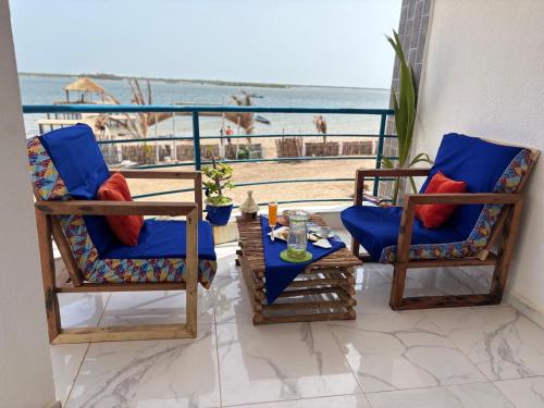 balcon/terrasse, Hotel Cap du Sine Saloum in Ndangane balcon/terrasse, Hotel Cap du Sine Saloum in Ndangane