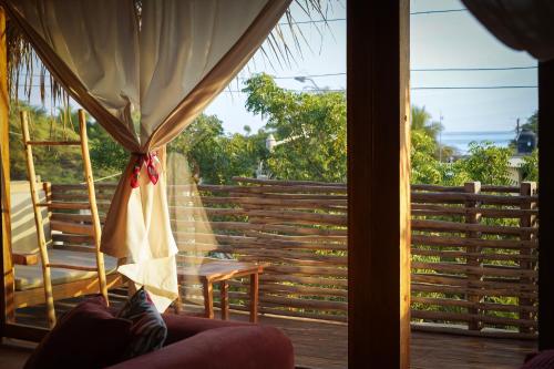 Erkély/terasz, Ecolodge Mancora in Mancora Erkély/terasz, Ecolodge Mancora in Mancora