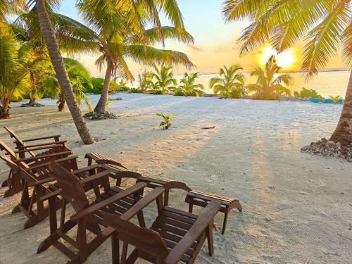Uitzicht, Sunset Bungalows in Aitutaki Uitzicht, Sunset Bungalows in Aitutaki