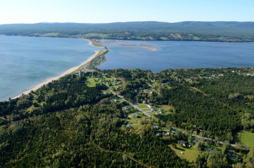 plaža, Chalets du bout du monde in Gaspe (QC) plaža, Chalets du bout du monde in Gaspe (QC)
