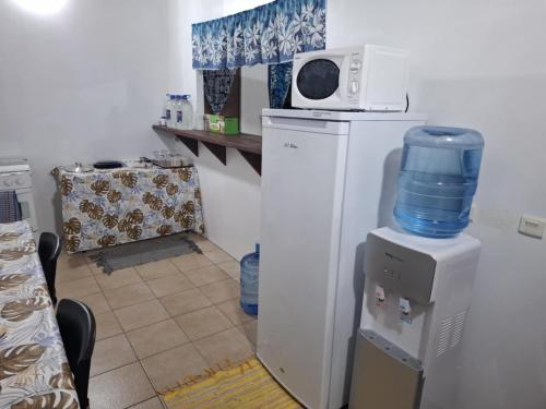 keuken, Xavier Rangiroa Lodge in Rangiroa keuken, Xavier Rangiroa Lodge in Rangiroa