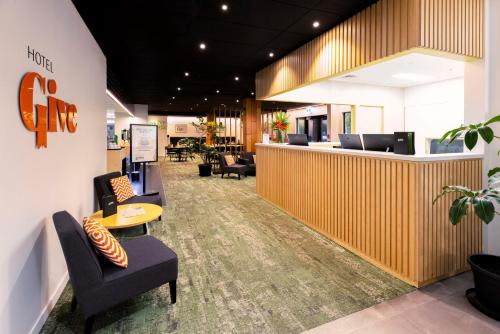 Vestíbulo, Hotel Give in Christchurch Vestíbulo, Hotel Give in Christchurch